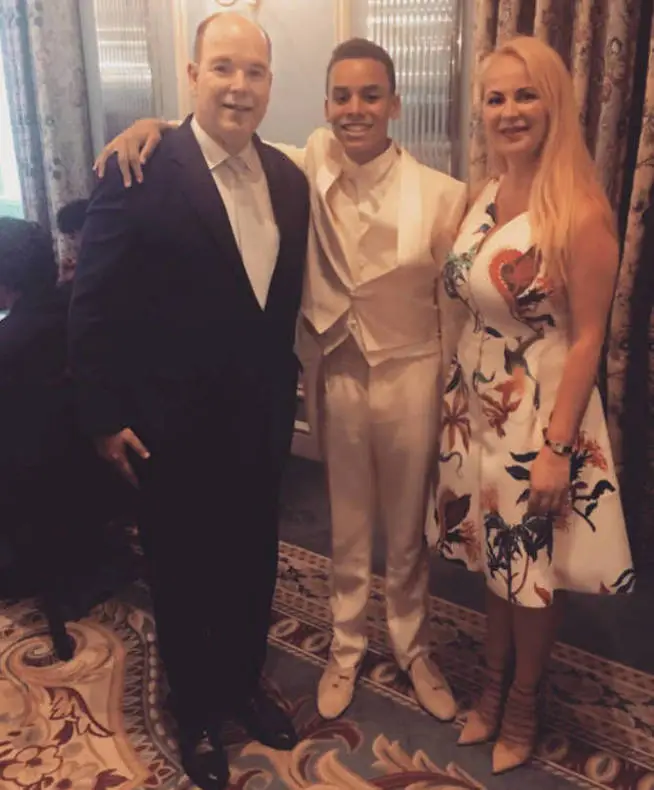 Alberto do Mónaco, Alexandre Coste e Delia Antal