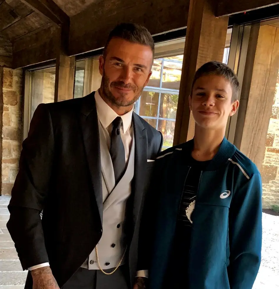 Filho de David Beckham faz furor nas redes sociais