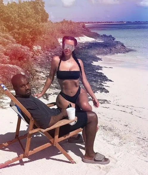 Kim Kardashian não sabia se ficaria com Kanye West na primeira gravidez