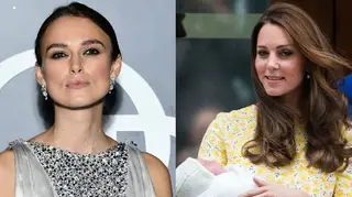 Keira Knightley critica aparência de Kate Middleton no dia em que foi mãe de Charlotte