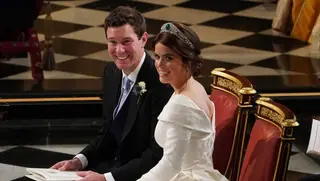 Grávida, princesa Eugenie faz nova aparição pública em evento