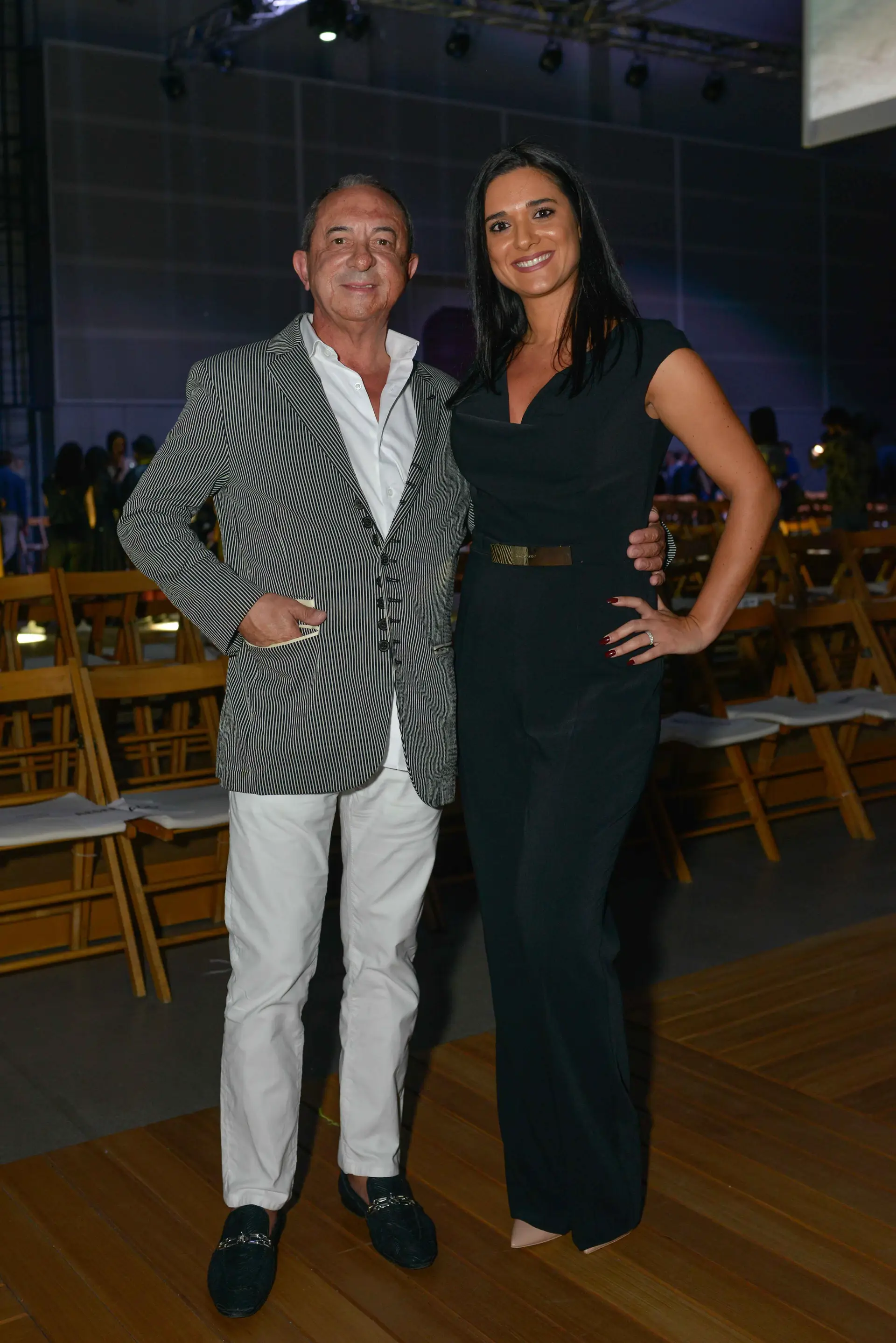 Ângelo Rebelo na companhia da nova namorada no mesmo evento que Fátima Lopes