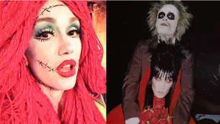 Assustadores e irreconhecíveis, famosos saem à rua na noite de Halloween