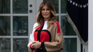 Melania Trump quis fazer um agradecimento, mas enganou-se no destinatário