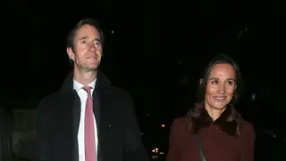 Pippa Middleton em saída a dois com o marido