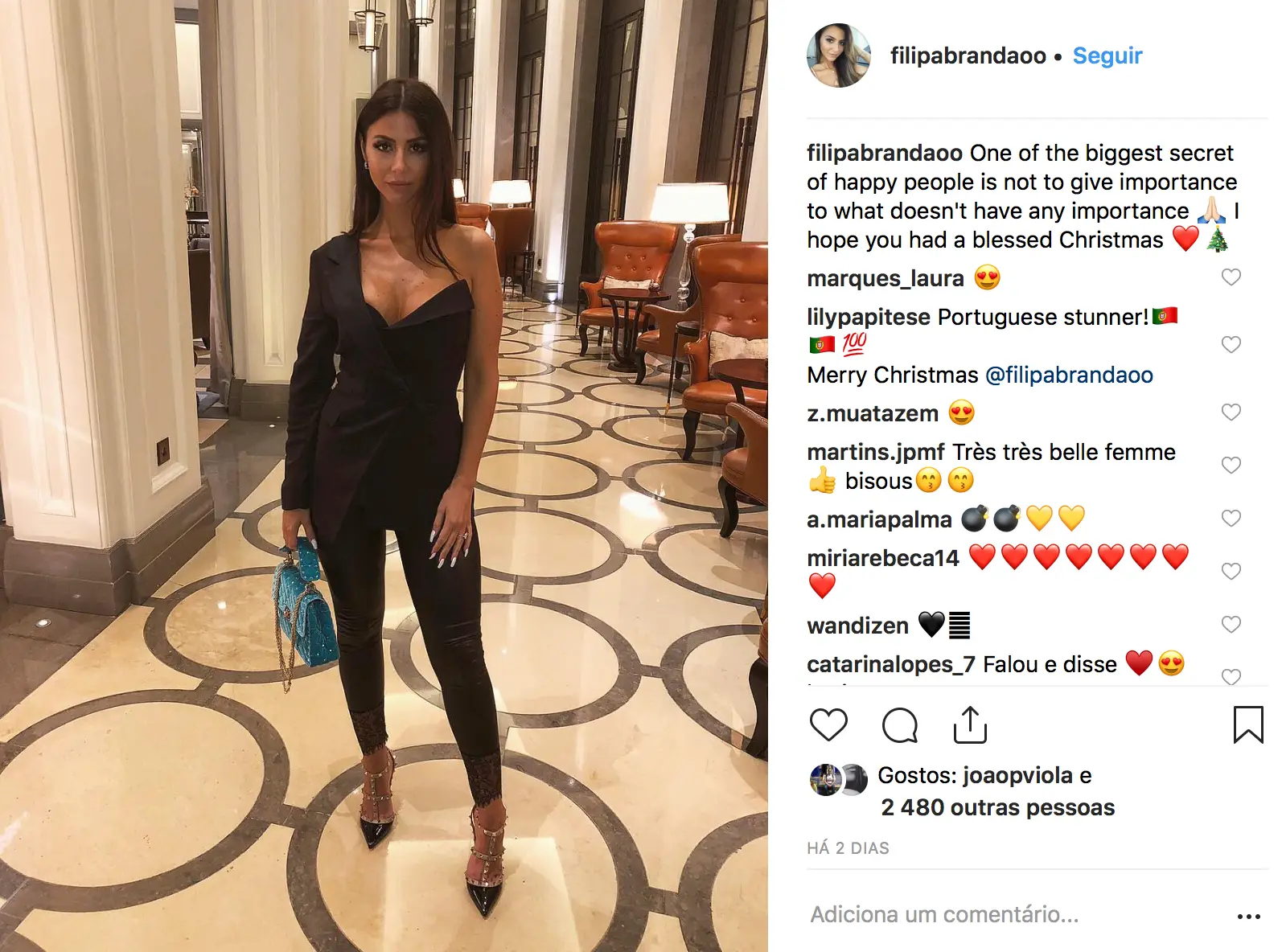Depois de rumores de 'traição', Filipa Brandão deixa recado nas redes sociais