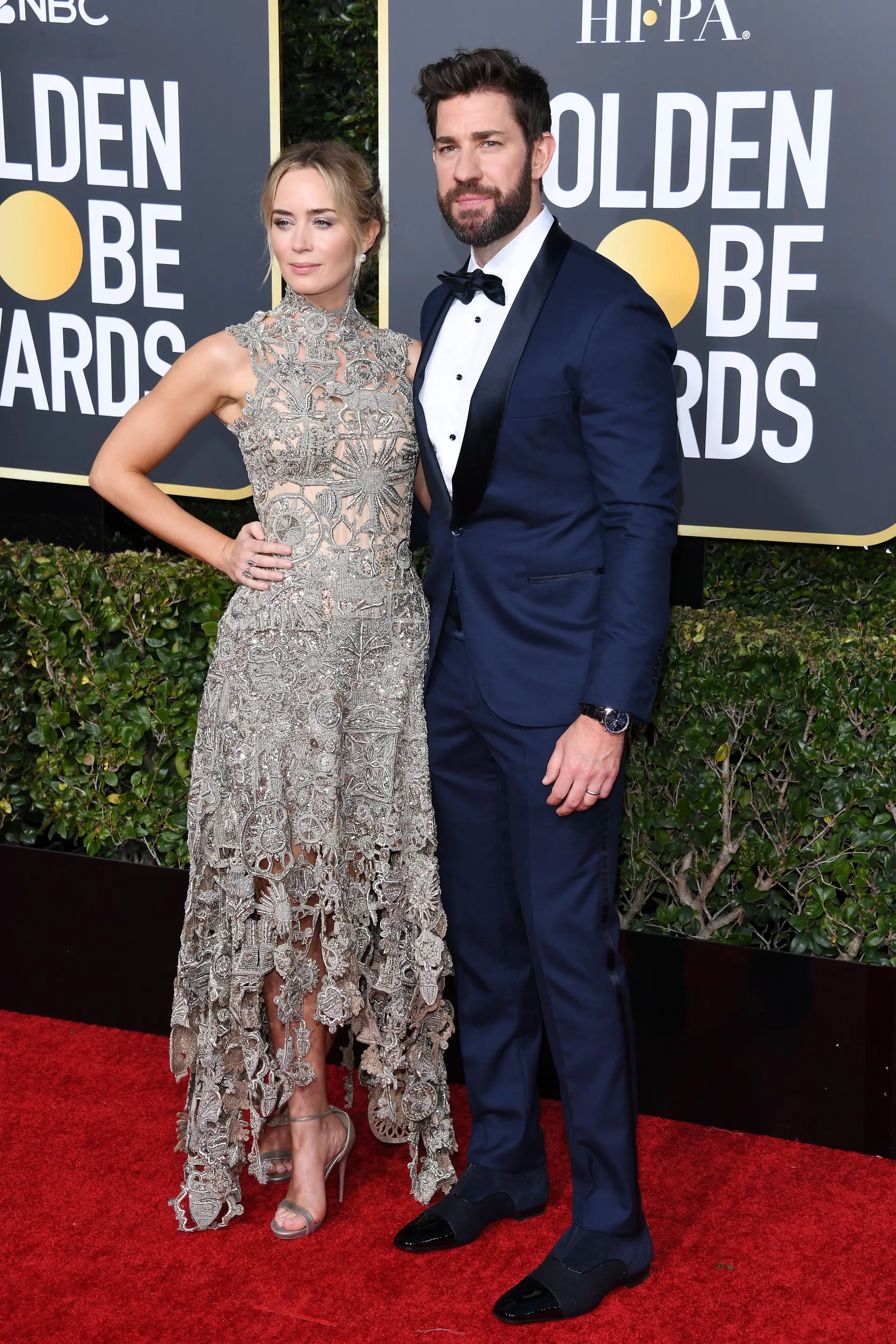 O amor na passadeira vermelha dos Golden Globe Awards