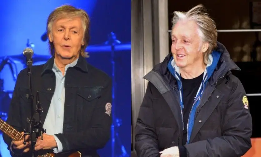 Aos 76 anos Paul McCartney assume os cabelos brancos