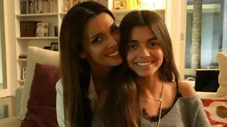Maria Cerqueira Gomes comemora aniversário da filha