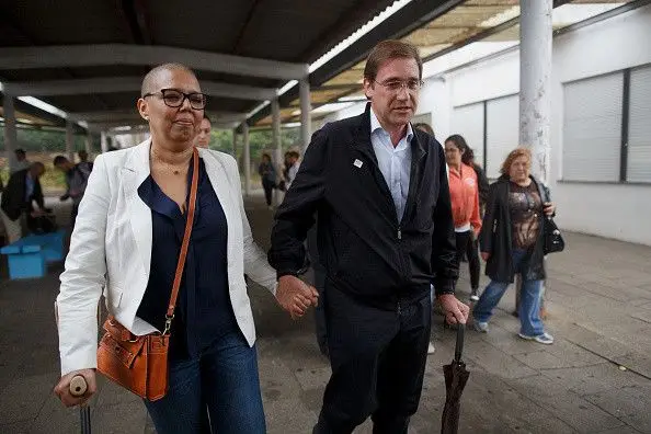 Laura Ferreira ausente no funeral do pai de Pedro Passos Coelho