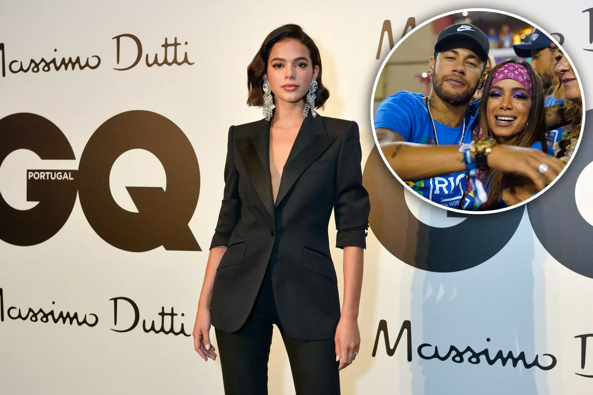 Bruna Marquezine ‘gosta’ de foto de Neymar com Anitta, deixa de seguir a cantora e, no final, sai do Instagram