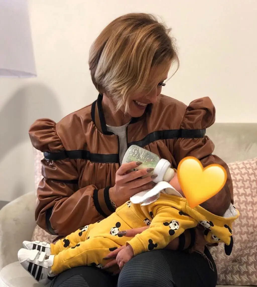 Cristina Ferreira com Lonô, filho de Rita Pereira
