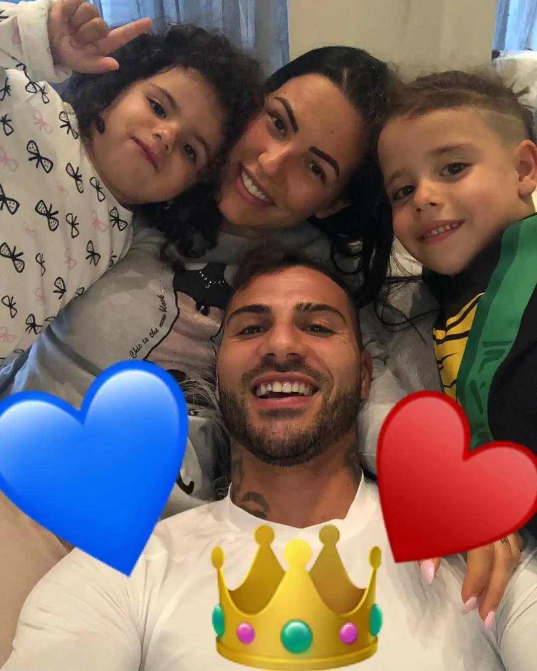 Kauana, Daphny, Ricardo Quaresma e Ricky 