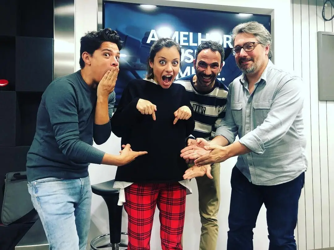 Vasco Palmeirim, Vera Fernandes, Pedro Ribeiro e Nuno Markl