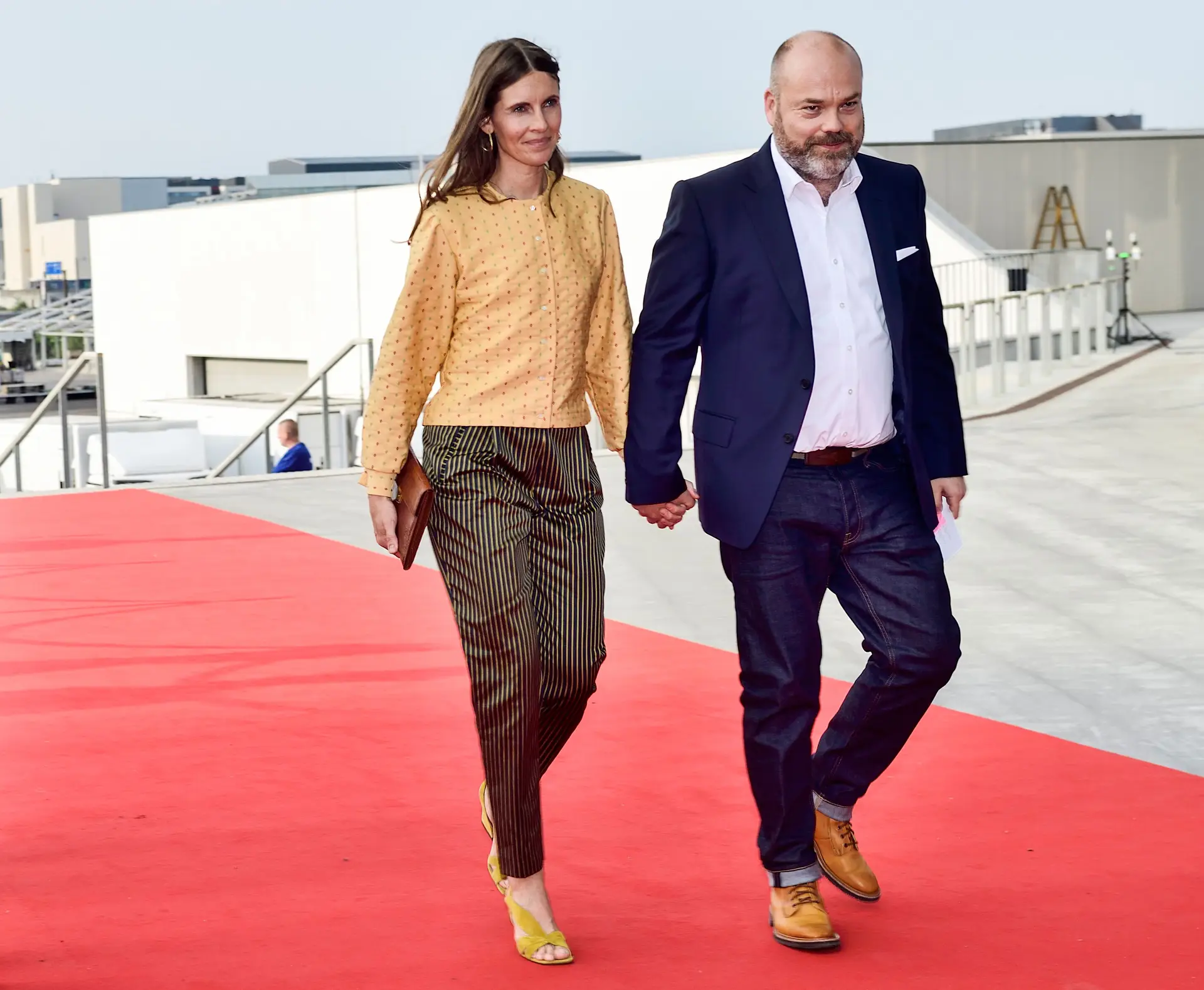 Anders Holch Povlsen e a mulher Anne Holch Povlsen 
