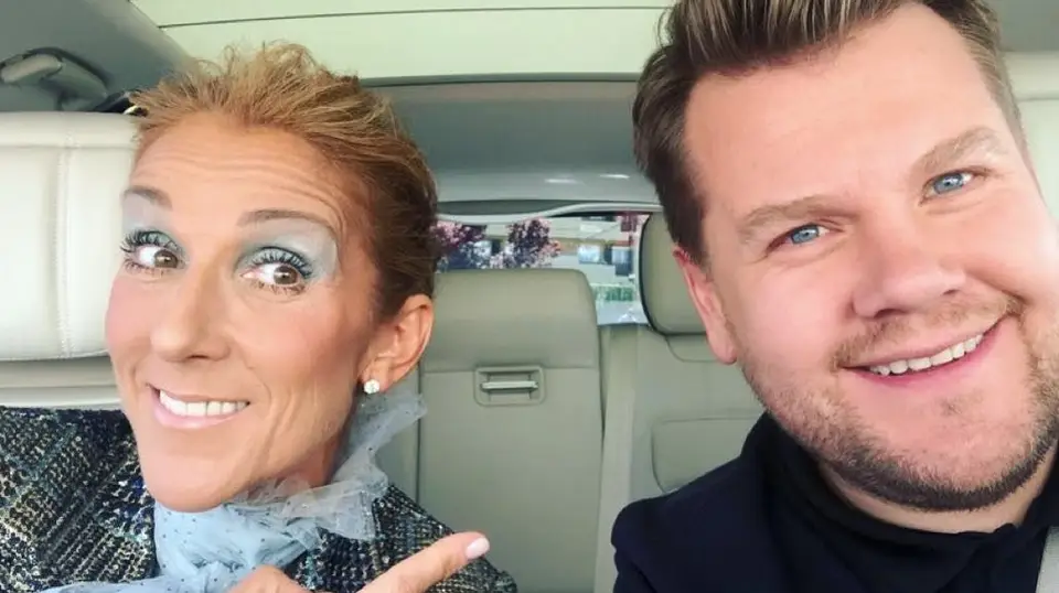 Céline Dion e James Corden