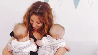 Inês Herédia revela como são os rostos dos filhos gémeos