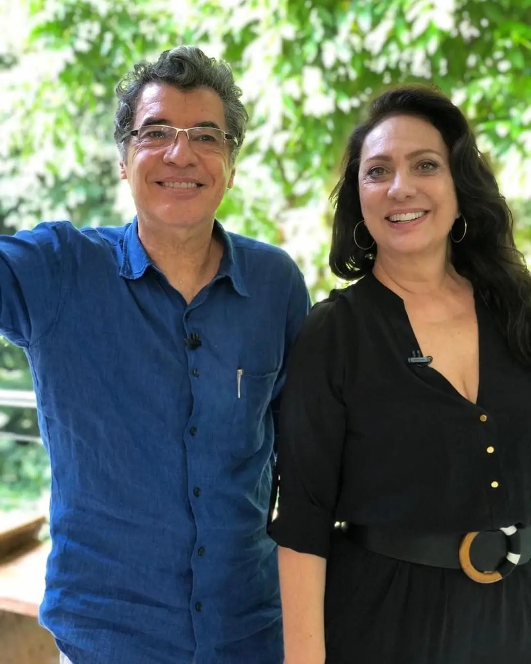 Paulo Betti e Eliane Giardini 