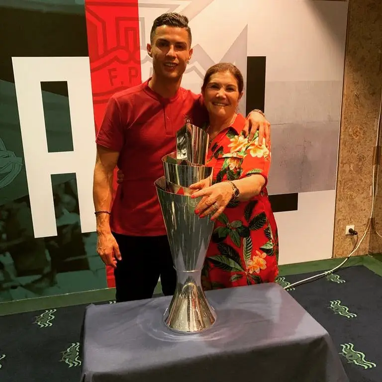 Cristiano Ronaldo e Dolores Aveiro