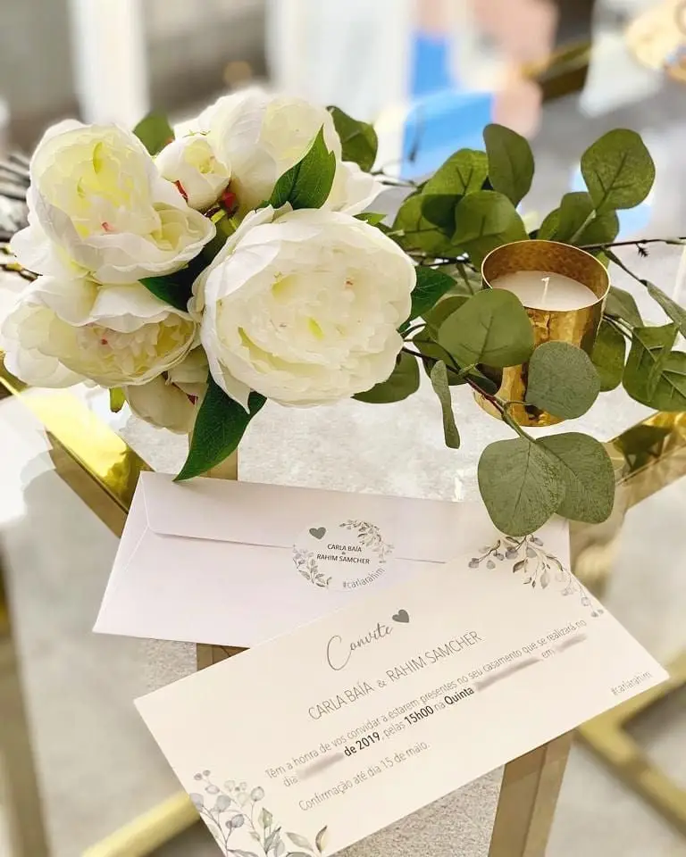 Eis as imagens do casamento de Carla Baía e Rahim Samcher