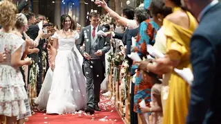 As imagens e os pormenores do invulgar casamento do filho da princesa Stéphanie do Mónaco