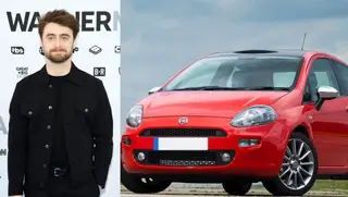 Quem disse que os famosos também não conduzem carros modestos?