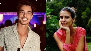 José Mata e Isabela Valadeiro fotografados aos beijos