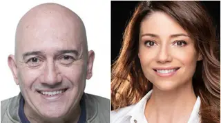 José Raposo dá os parabéns a Sofia Escobar por prémio internacional