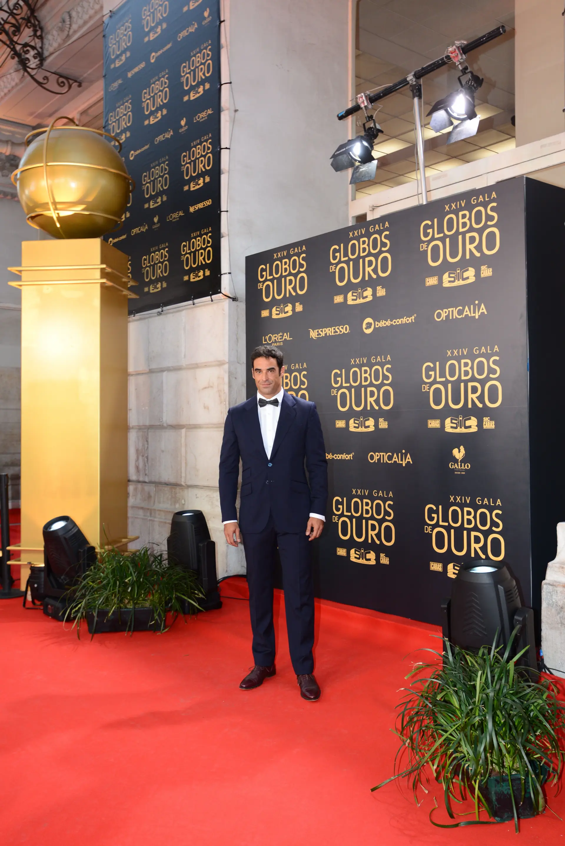 Desfile de famosos na XXIV Gala dos Globos de Ouro