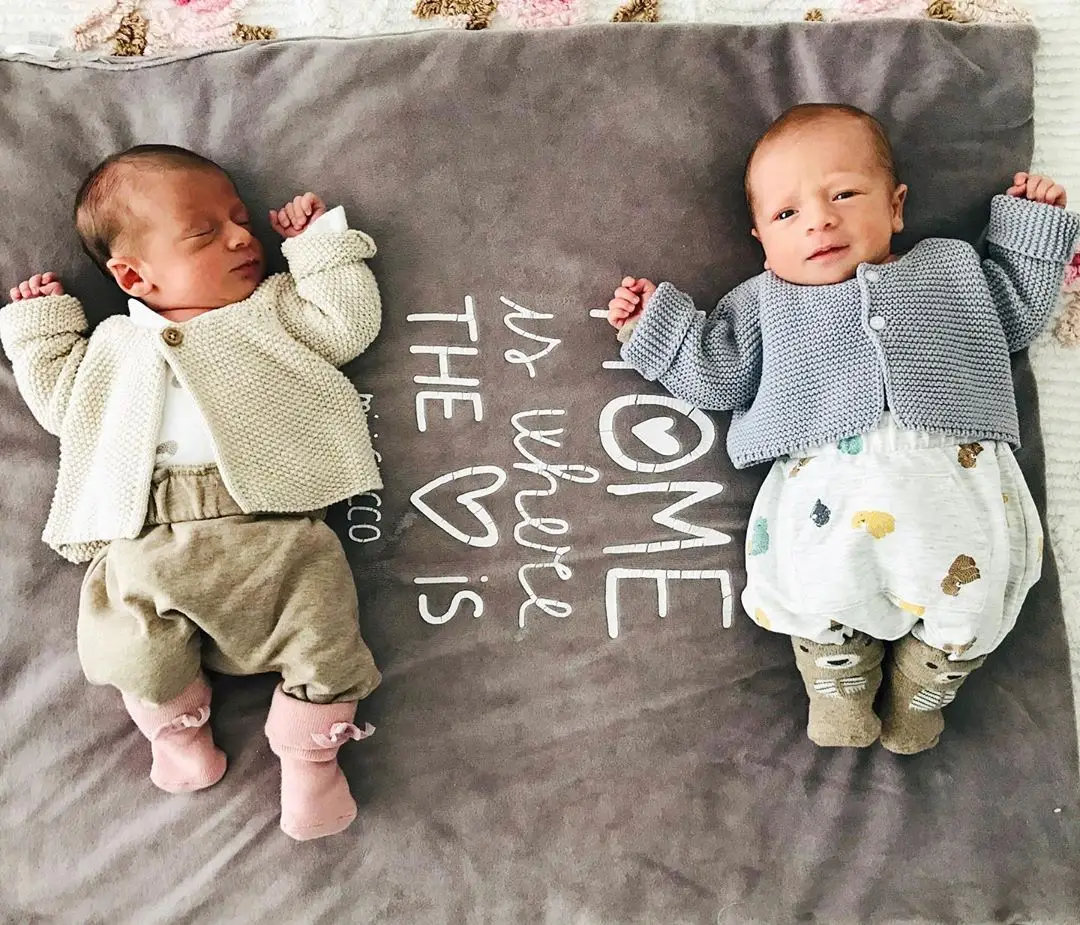 Irmã de Diana Chaves mostra novas fotografias dos filhos gémeos: "Uma semana de um amor enorme"