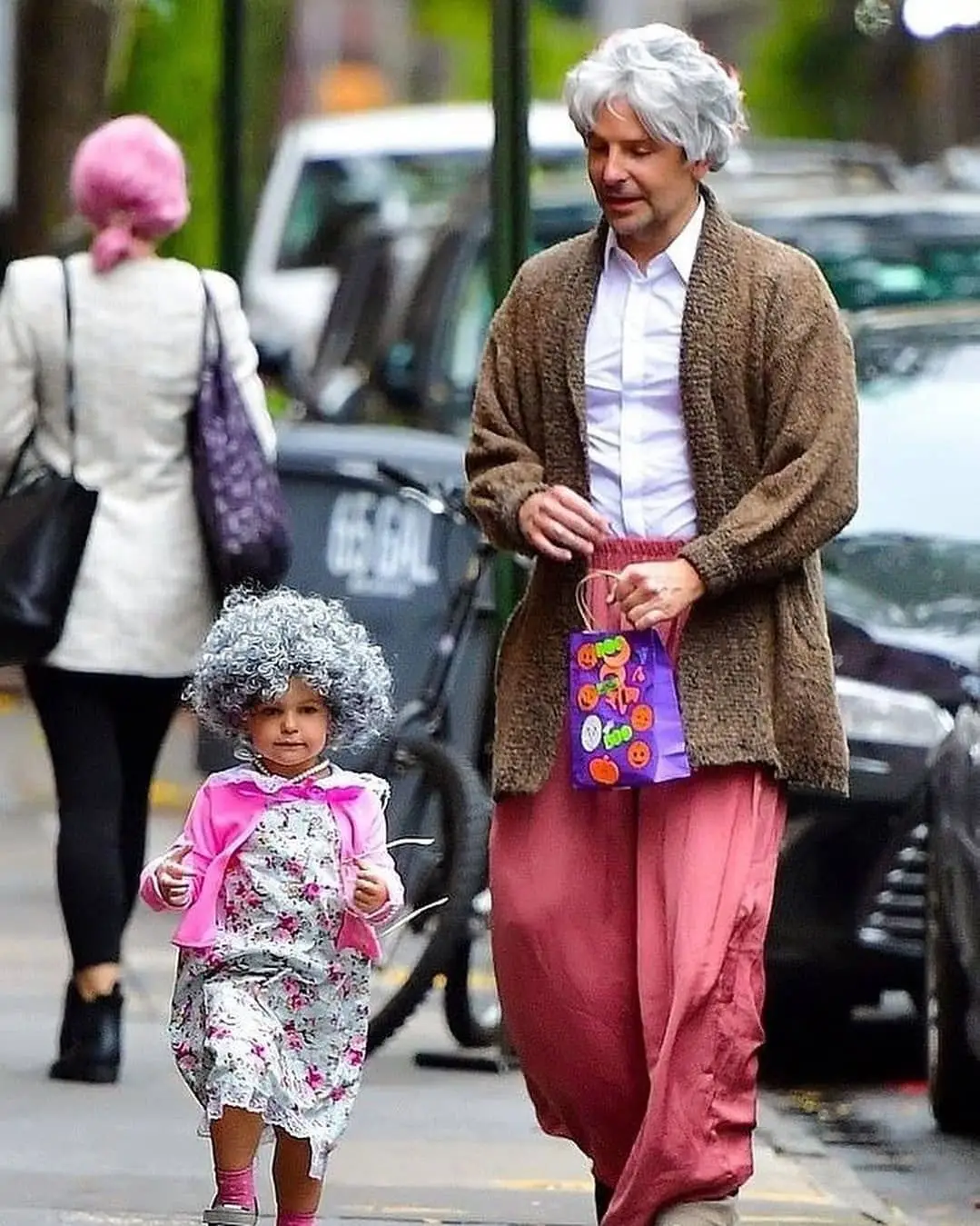 Bradley Cooper com a filha