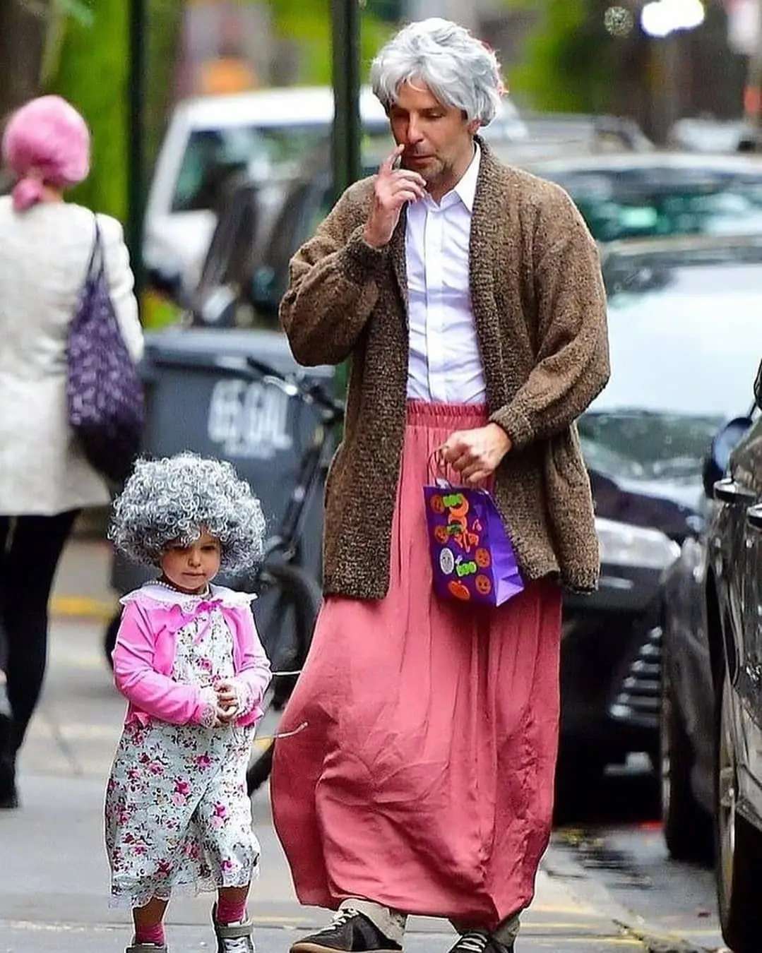 Bradley Cooper com a filha