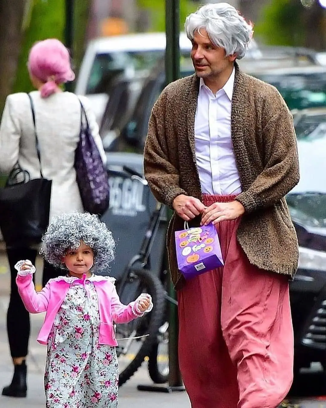Bradley Cooper com a filha