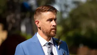 Após transplante, Cláudio Mendes recebe visita de candidatos de 'Casados à Primeira Vista'