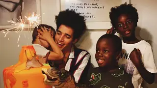 Entre na festa do filho mais novo de Eduardo Beauté e Luís Borges