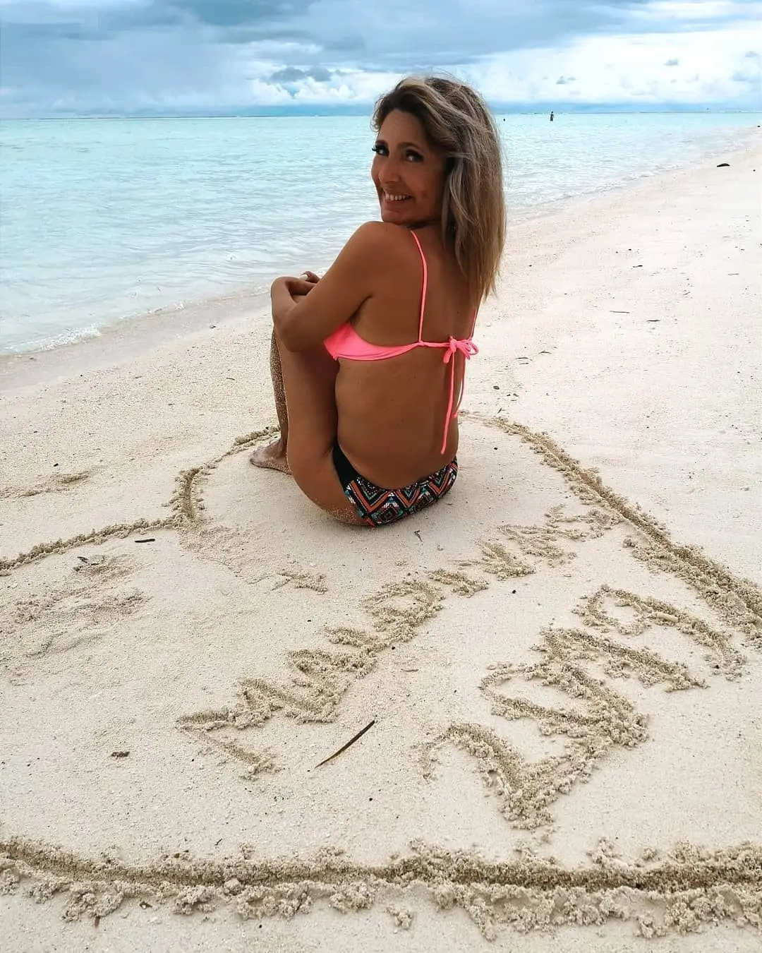 Paula Marcelo desfruta de lua-de-mel de sonho nas Maldivas