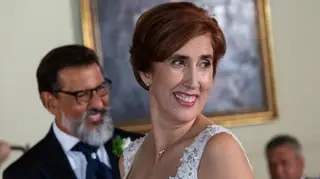 Graça recorda vestido oferecido por José Luís de 'Casados à Primeira Vista'