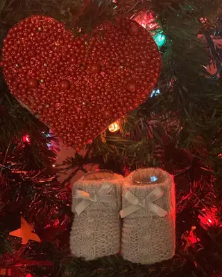 A fotografia escolhida por Noémia Costa para anunciar que vai ser avó