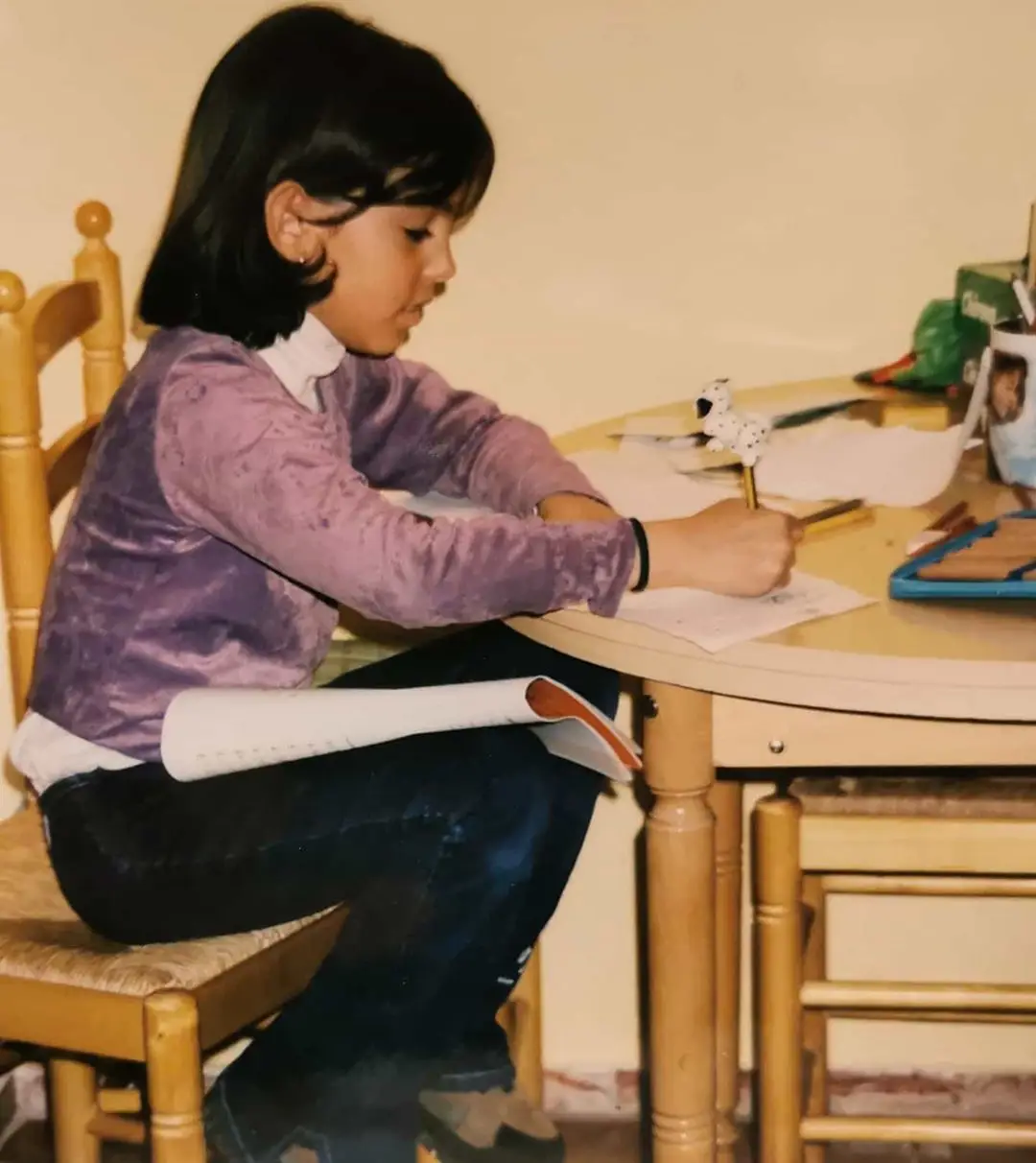 Reveladas fotografias inéditas da infância de Georgina Rodríguez: "Igual à Alanita"