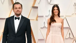 Leonardo DiCaprio e a namorada juntos pela primeira vez nos Óscares