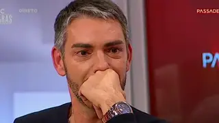 Em lágrimas, Cláudio Ramos despede-se da SIC e do 'Passadeira Vermelha': "Sofri muito nestes dias"