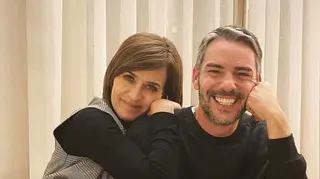 Cláudio Ramos brinda fãs com foto antiga ao lado de Fátima Lopes: "Este era eu há muitos anos"