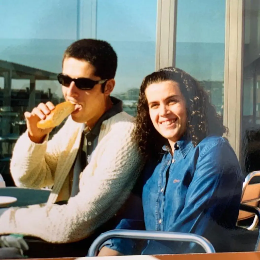 António e Catarina Raminhos no início do namoro