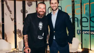 Daniel Oliveira recebe Ljubomir Stanisic na SIC