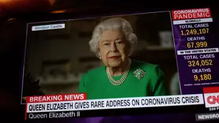 Em rara aparição televisiva, rainha Isabel II apela à união em tempo de pandemia