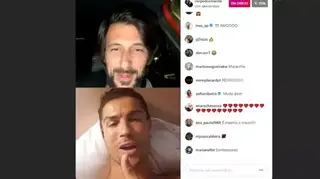 Cristiano Ronaldo 'invade' o último direto de Bruno Nogueira e deixa humorista sem palavras