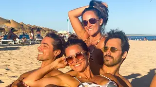 De férias com amigos, Cláudia Vieira revela: "Há casais que têm uma energia única"