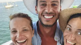 Cristina Ferreira e Ruben Rua despedem-se das férias com mais uma dança no iate