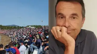 Jorge Gabriel indignado com imagens do Grande Prémio de Portugal de Fórmula 1: "Isto vai acabar mal"