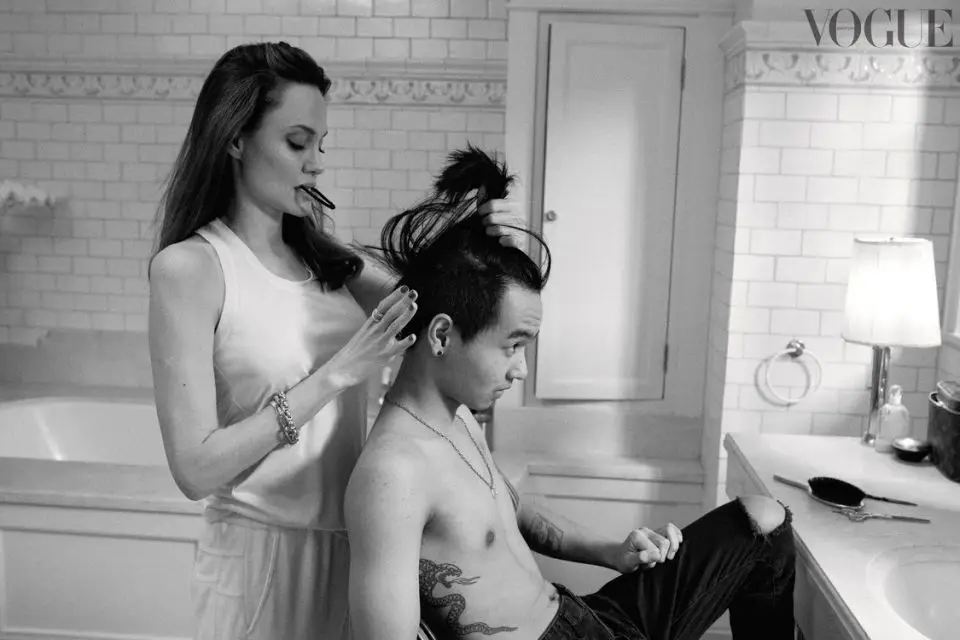 Angelina Jolie e Maddox